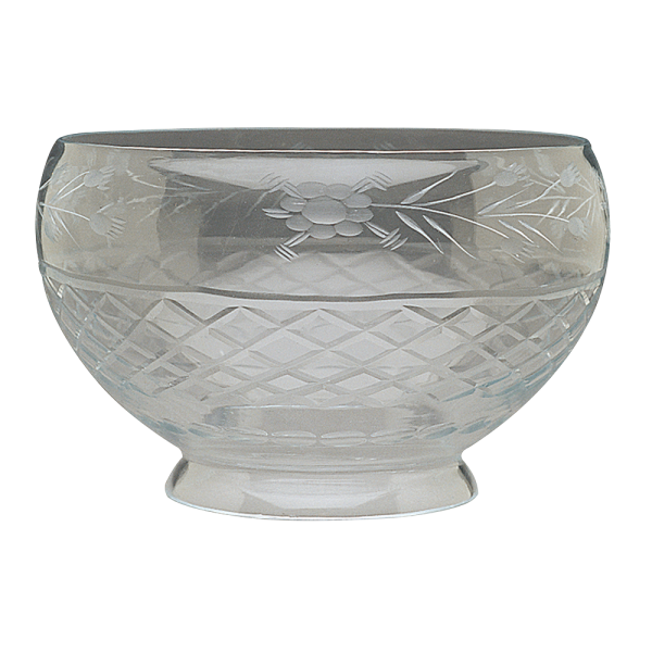 Clear Cut Glass Shade
