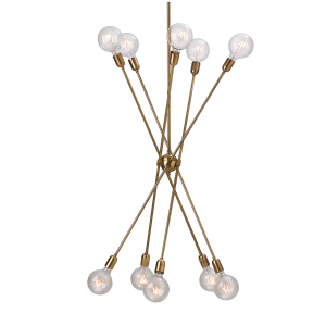 10 Light Long Arm Pendant