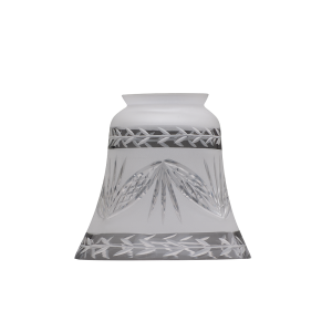 Frost & Clear Cut Glass Shade
