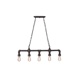 5 or 3 Light Plumbing Pendant