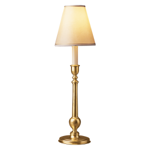 Table Lamp with Parchment Shade