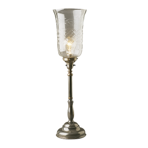 Table Lamp with Glass Shade