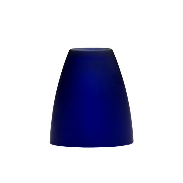 Blue Cone Glass Shade