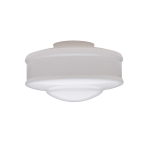 Schoolhouse Style Glass Shade