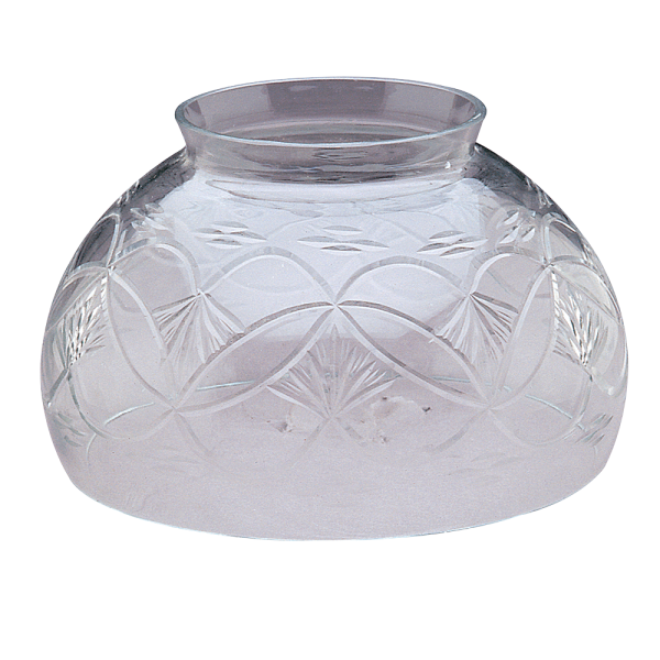 Clear Cut Glass Shade