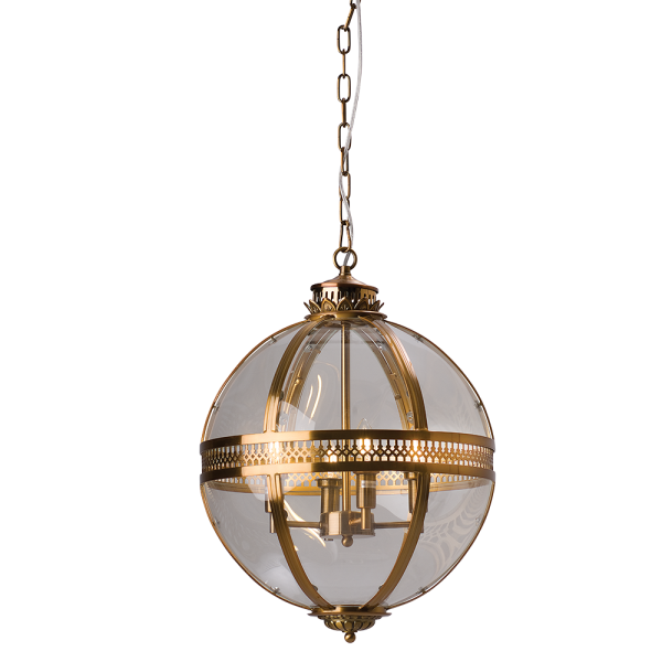 Brilliant Spherical Shaped Ceiling Lantern