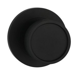Stepped Passage Knob - Black